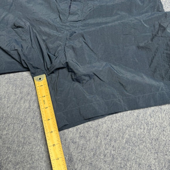 Sid Mashburn Mens Shorts Swim Trunks Navy Blue Lined Size 36‎ Measure 35 Button - Picture 6 of 7